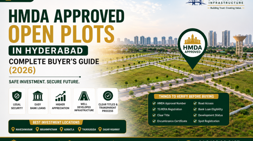 HMDA Approved Open Plots in Hyderabad - Complete Buyer's Guide 2026